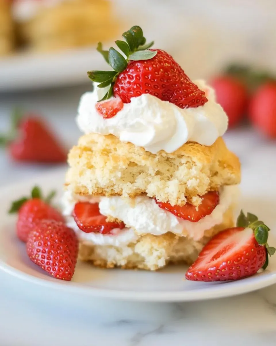 Bisquick Strawberry Shortcake