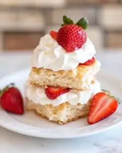 Bisquick Strawberry Shortcake