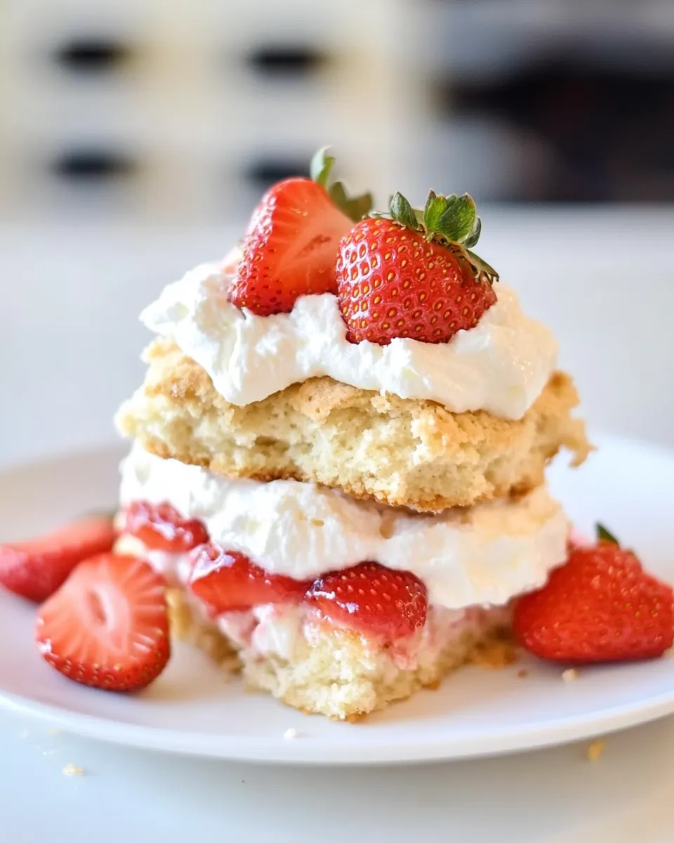 Bisquick Strawberry Shortcake