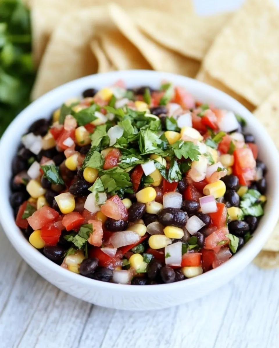 Black Bean Corn Salsa