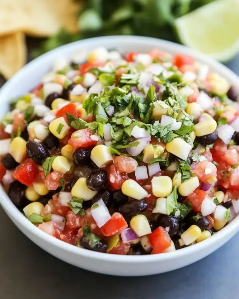 Black Bean Corn Salsa