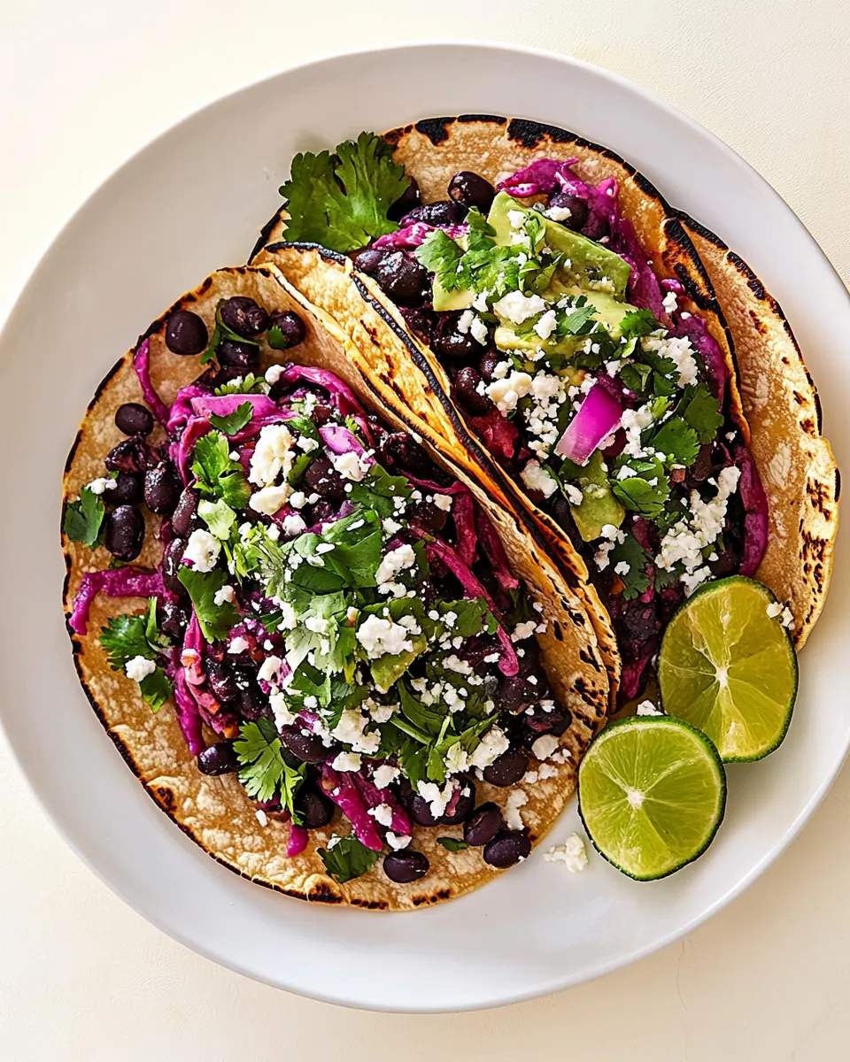 Black Bean Tacos