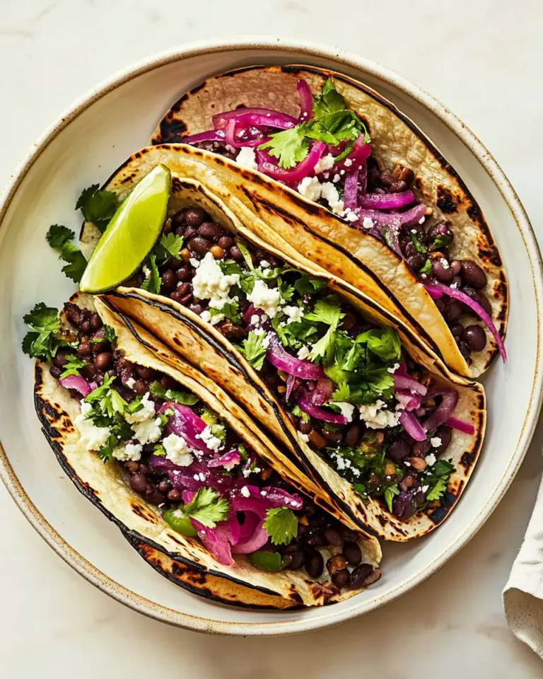 Black Bean Tacos