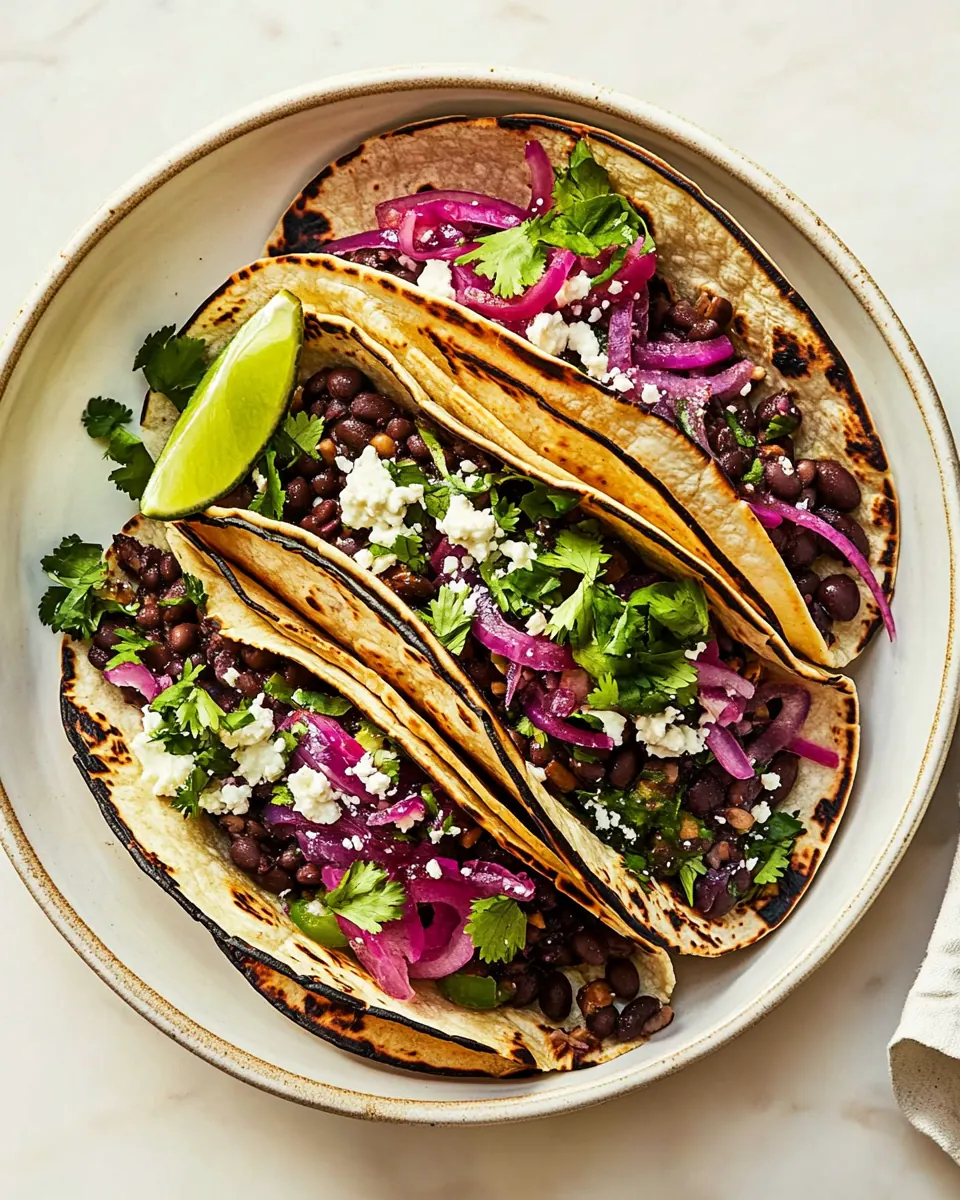 Black Bean Tacos