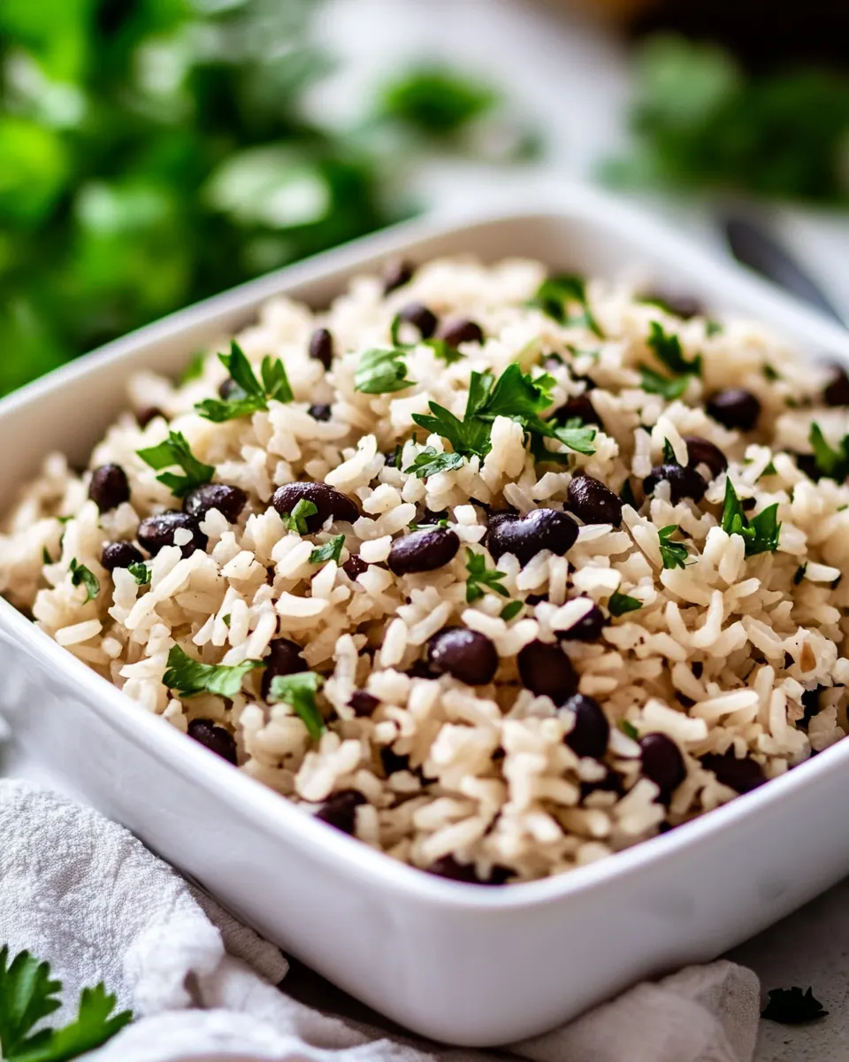Black Beans Rice Recipe