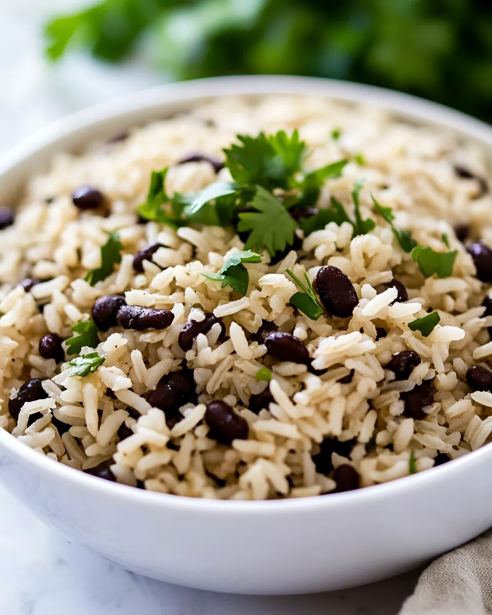 Black Beans Rice Recipe