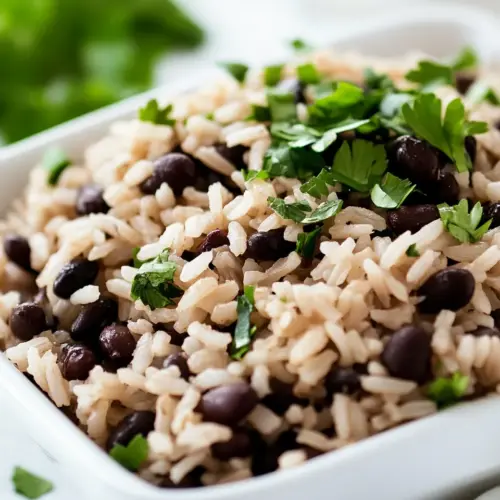 Black Beans Rice Recipe
