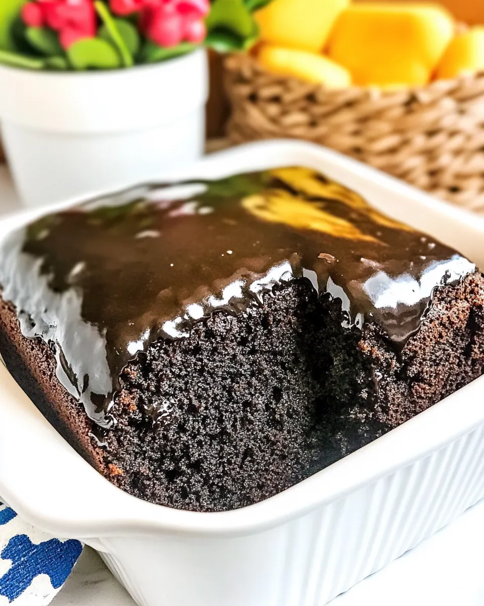 Black Magic Cake