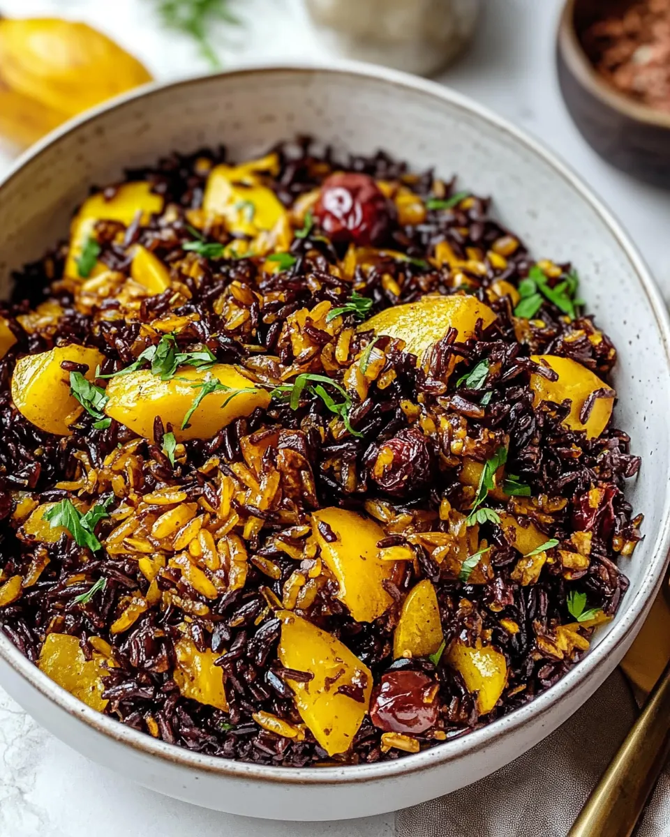 Black Rice Recipe