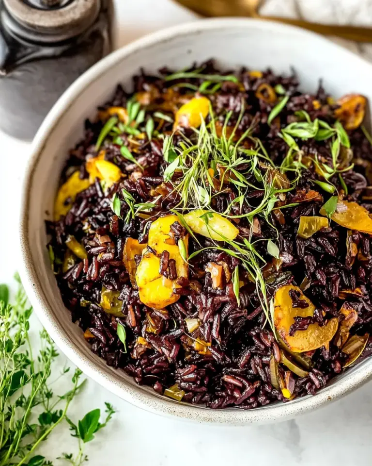 Black Rice Recipe