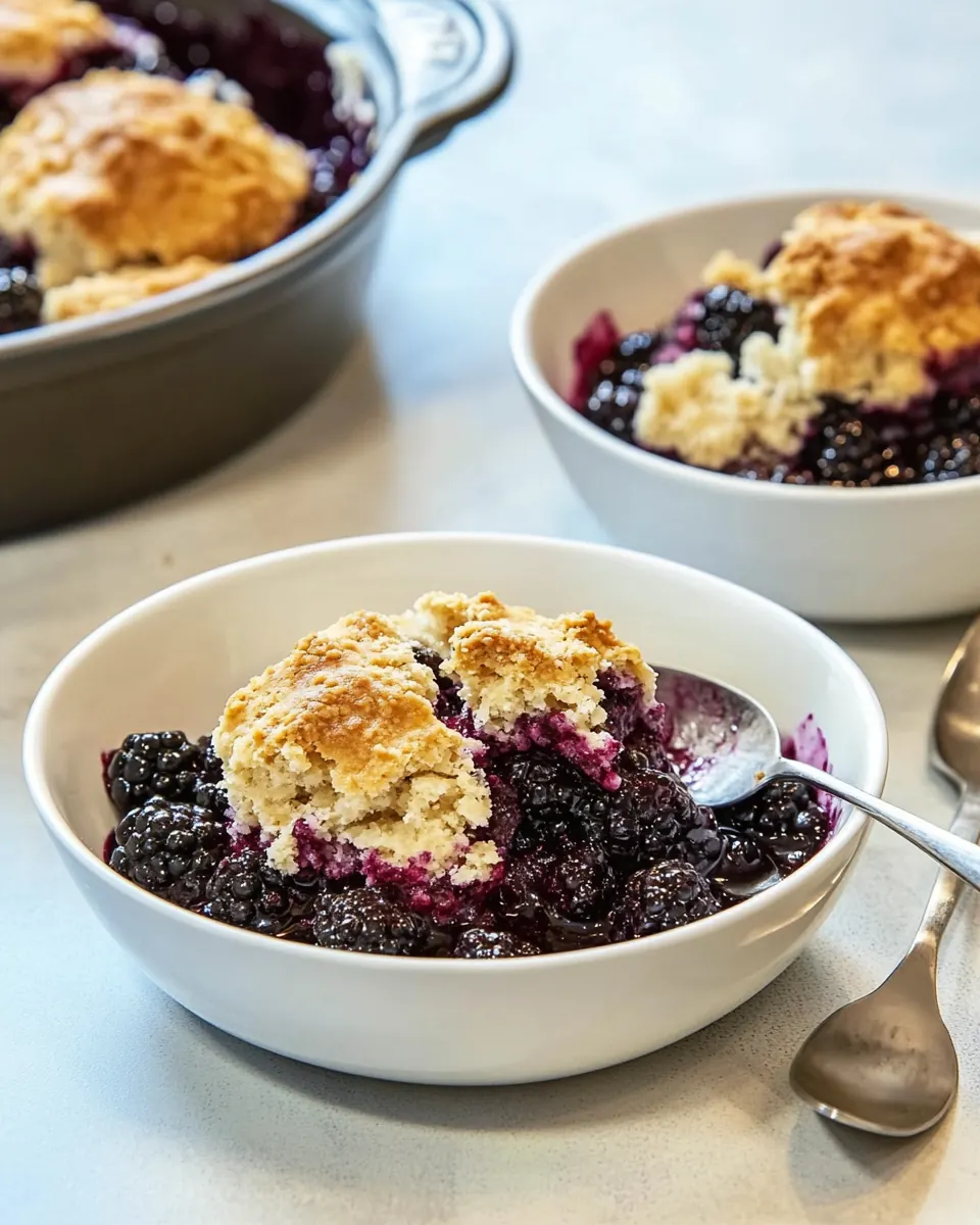 Blackberry Cobbler