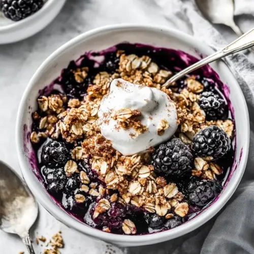Blackberry Crisp