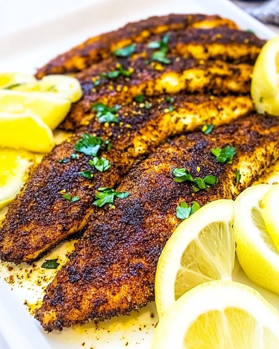 Blackened Catfish Comeback Sauce