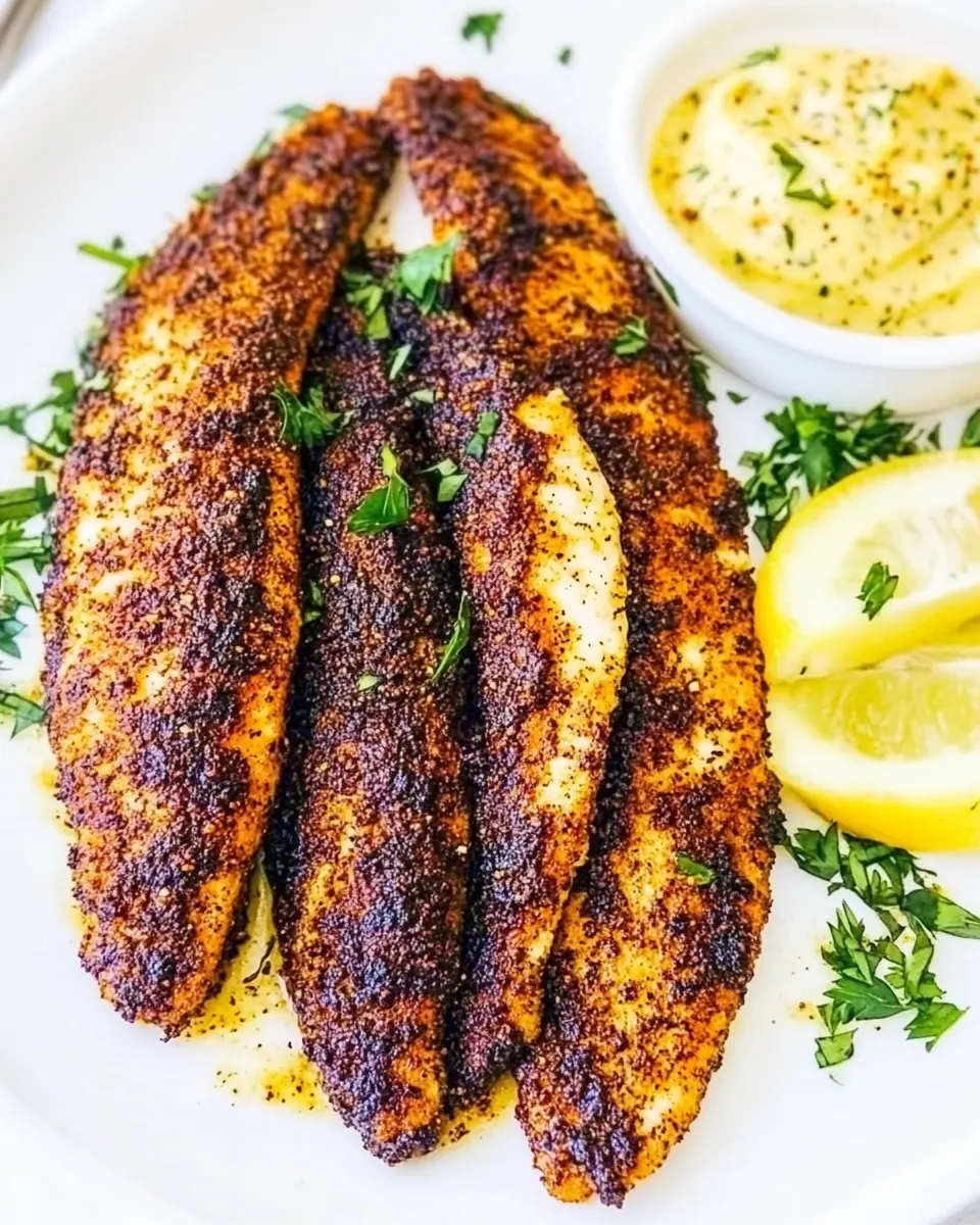 Blackened Catfish Comeback Sauce