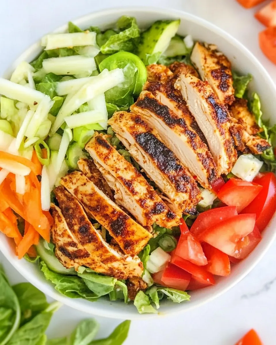 Blackened Chicken Salad