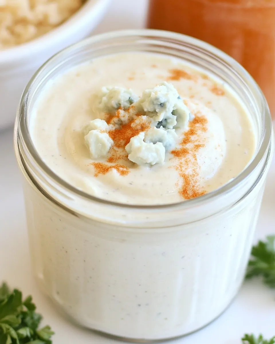 Blender Blue Cheese Dressing