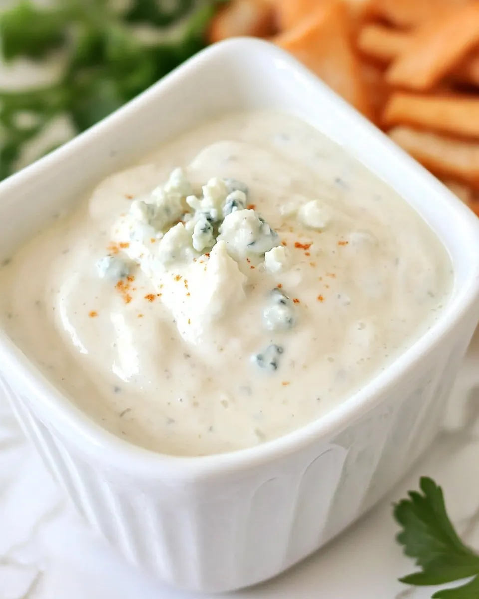 Blender Blue Cheese Dressing