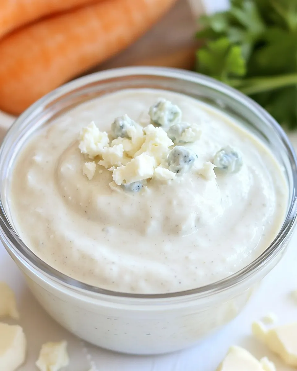 Blender Blue Cheese Dressing
