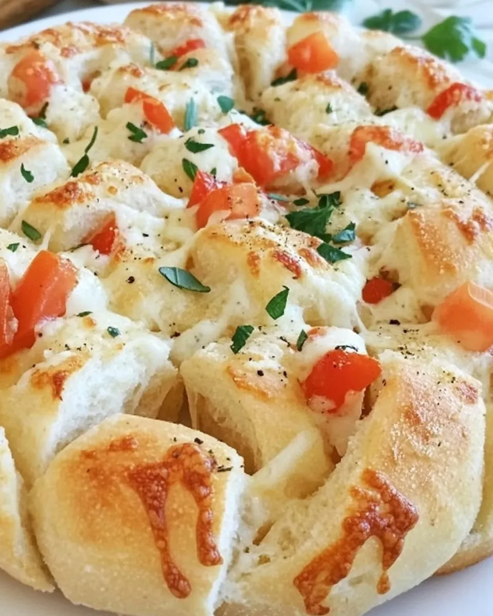 Bloomin Pizza Bread