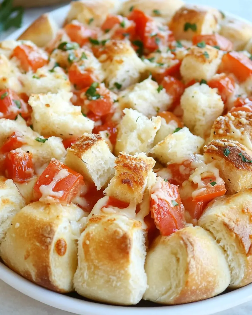 Bloomin Pizza Bread