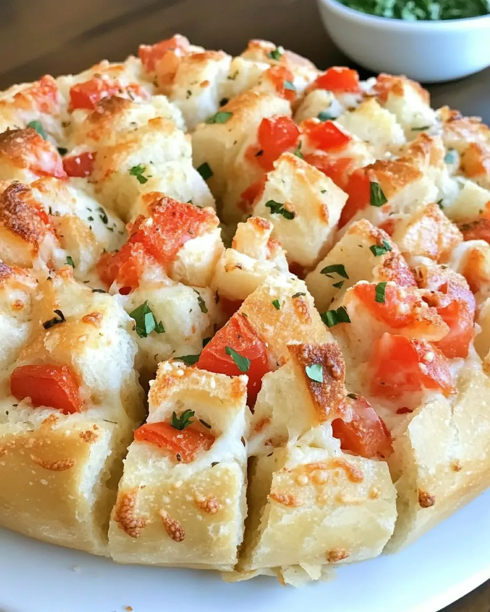 Bloomin Pizza Bread