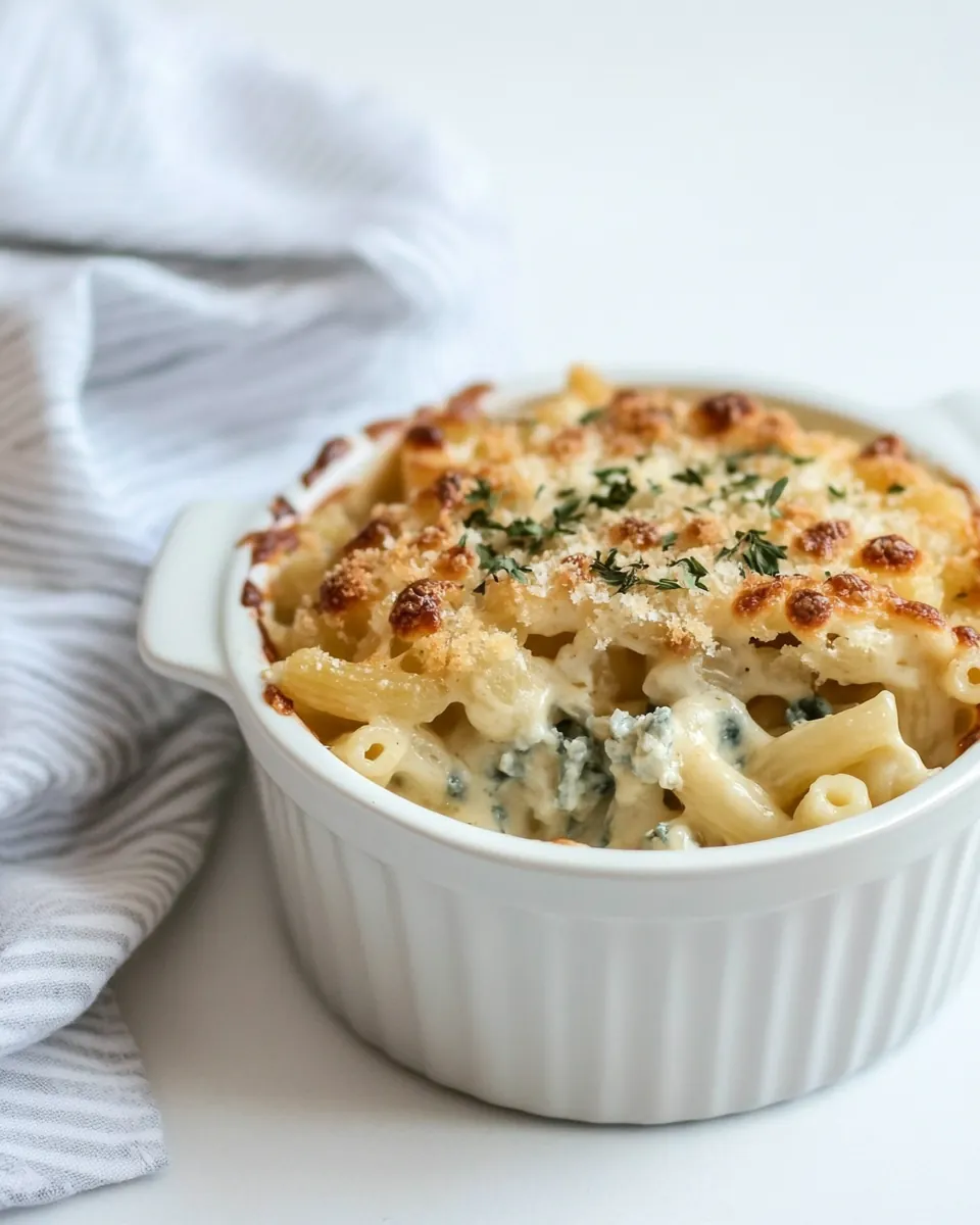 Blue Cheese Mac and Cheese