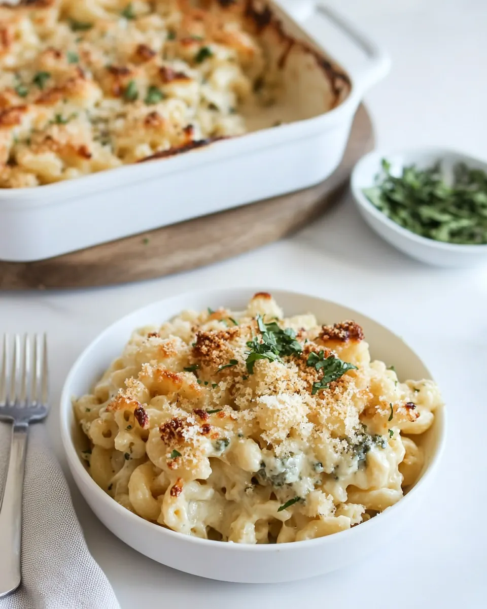 Blue Cheese Mac and Cheese