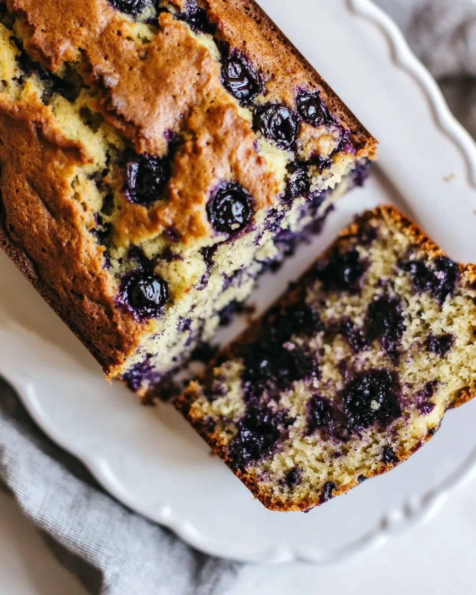 Blueberry Banana Bread