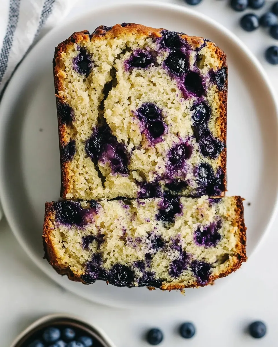 Blueberry Banana Bread