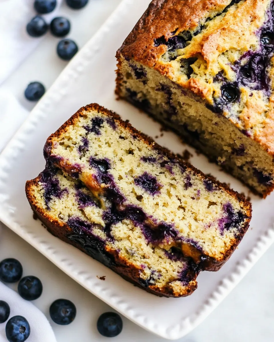 Blueberry Banana Bread
