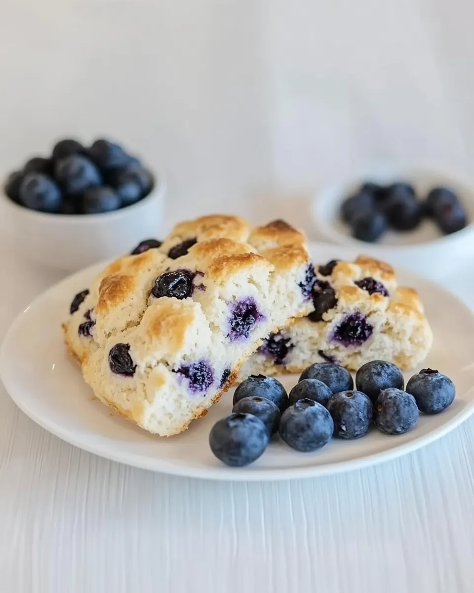 Blueberry Biscuits