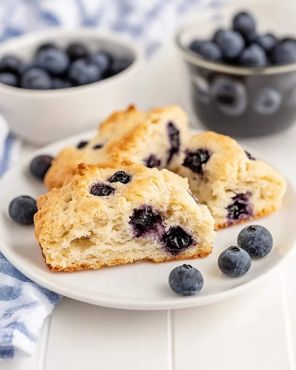 Blueberry Biscuits