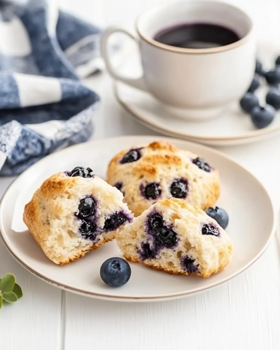 Blueberry Biscuits