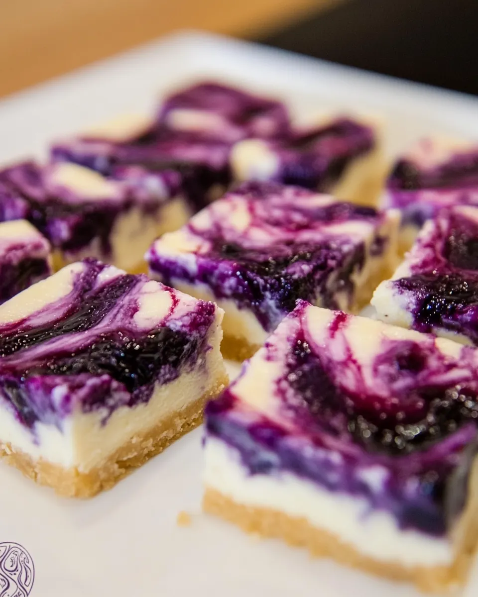 Blueberry Cheesecake Bars