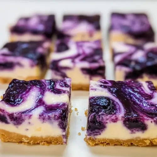 Blueberry Cheesecake Bars