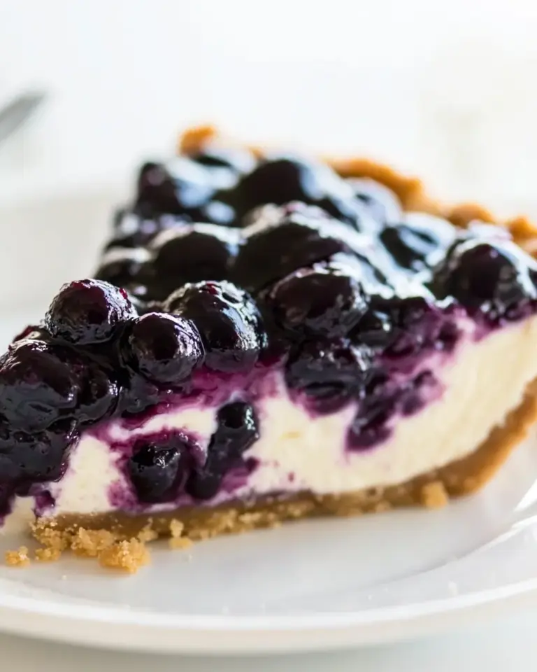 Blueberry Cheesecake Pie