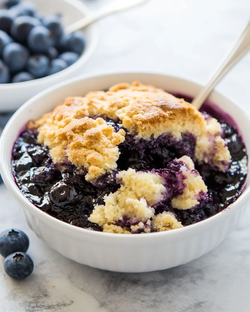 Blueberry Cobbler
