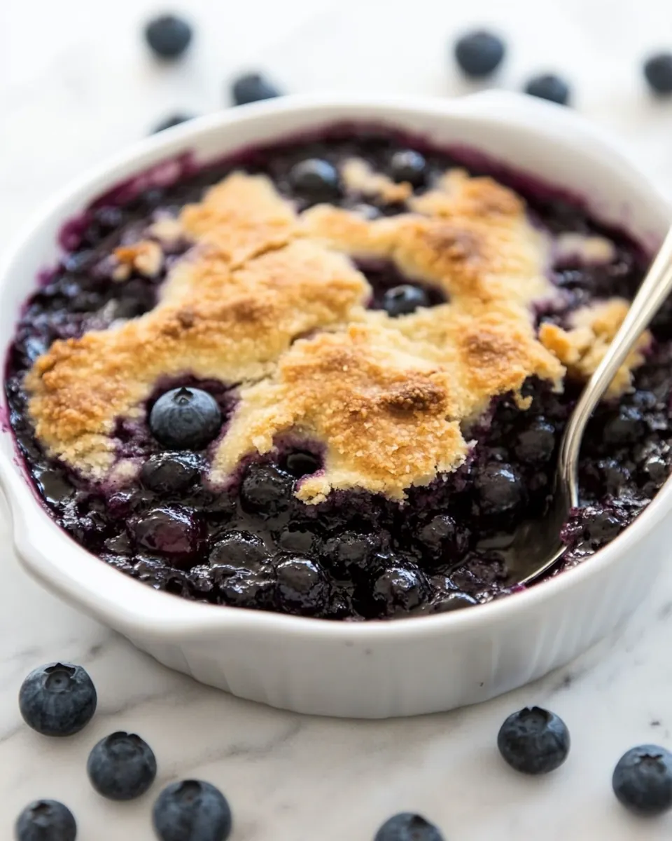 Blueberry Cobbler