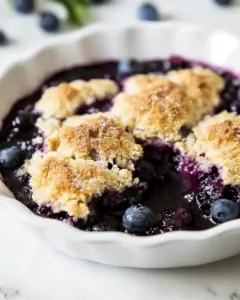 Blueberry Cobbler