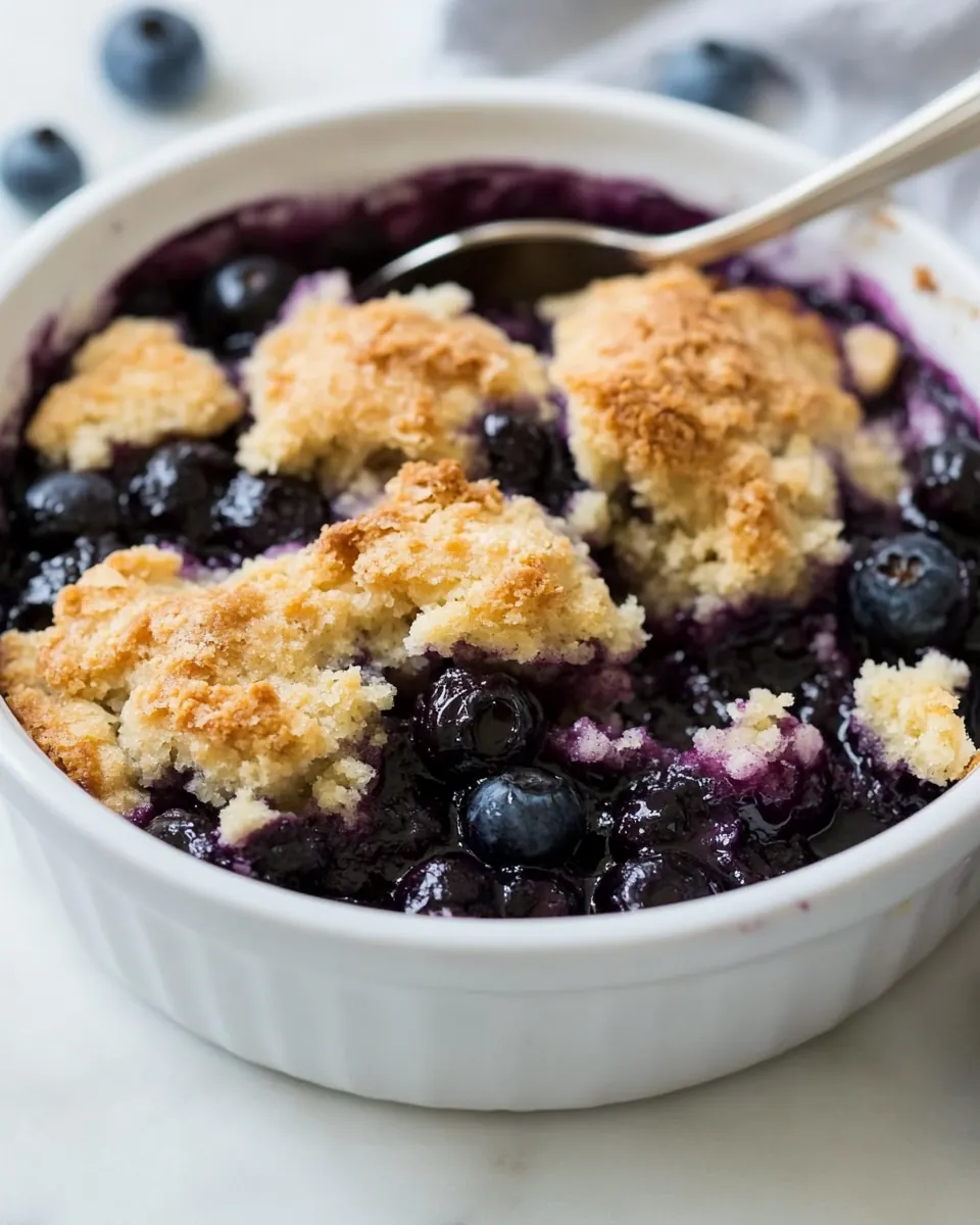 Blueberry Cobbler