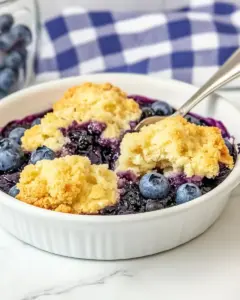 Blueberry Cobbler