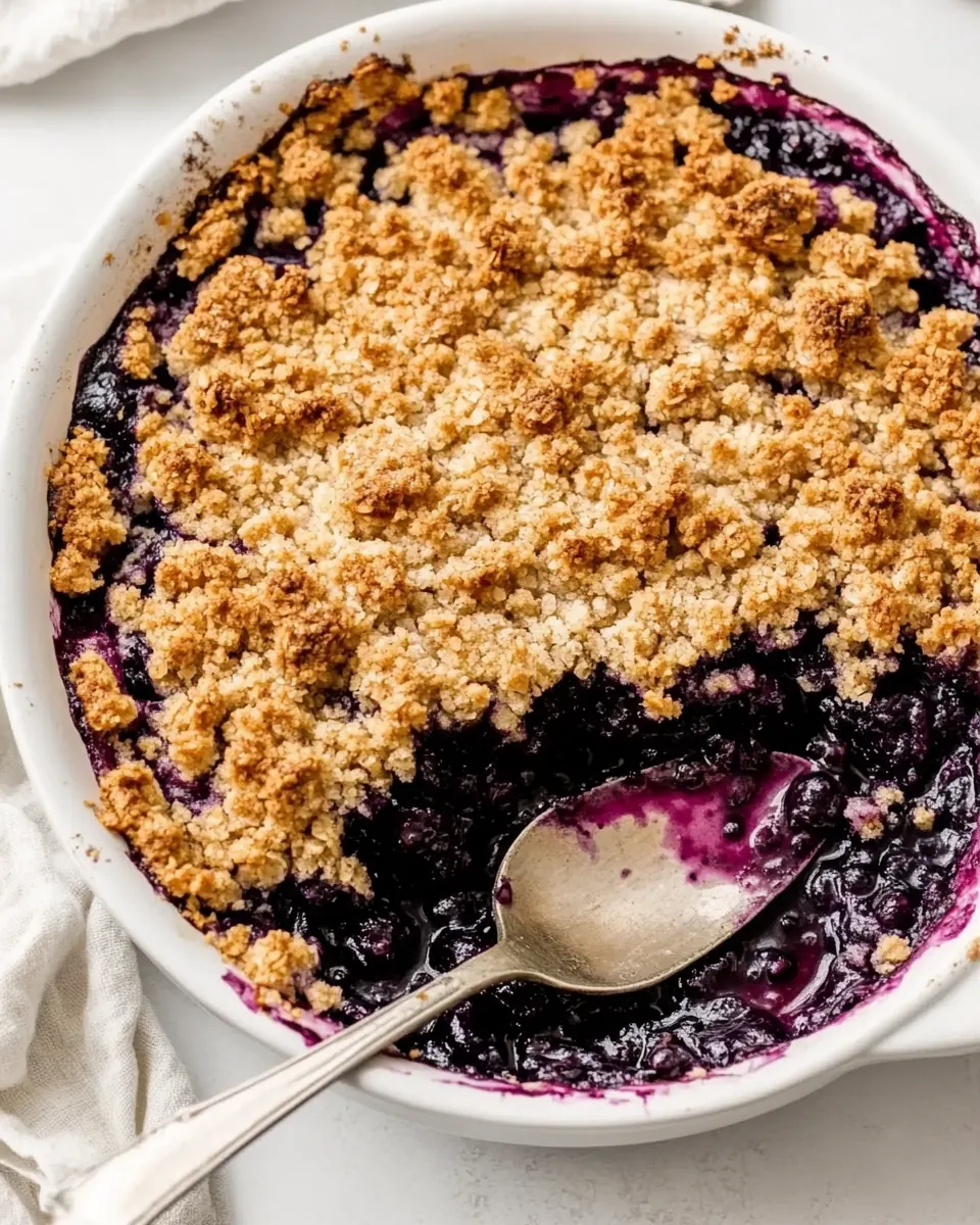 Blueberry Crisp