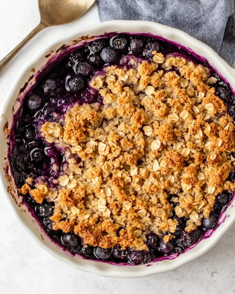 Blueberry Crisp