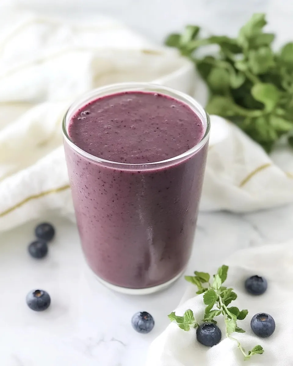 Blueberry Detox Smoothie