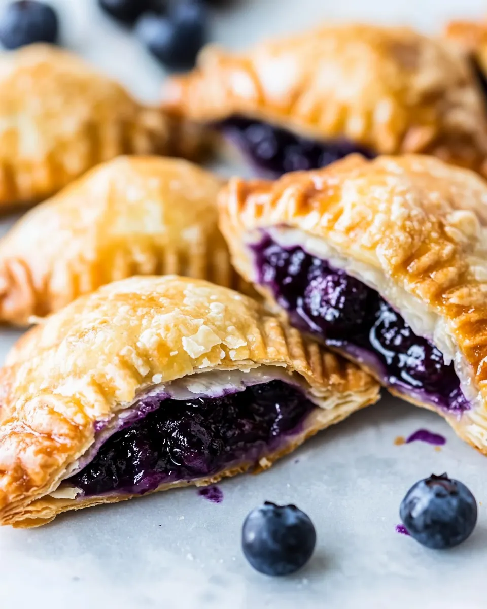 Blueberry Goat Cheese Empanadas