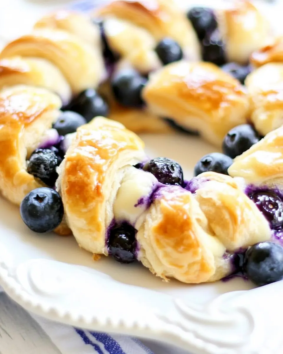 Blueberry Lemon Crescent Ring