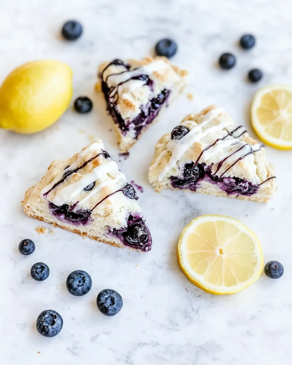 Blueberry Lemon Scones