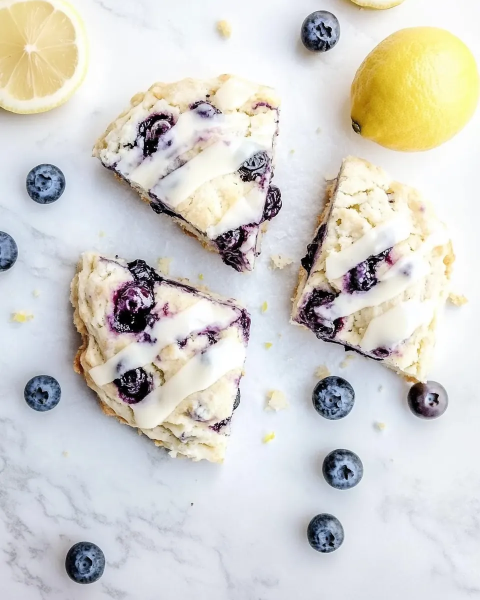 Blueberry Lemon Scones