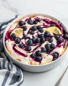 Blueberry Lemon Tiramisu
