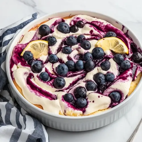 Blueberry Lemon Tiramisu
